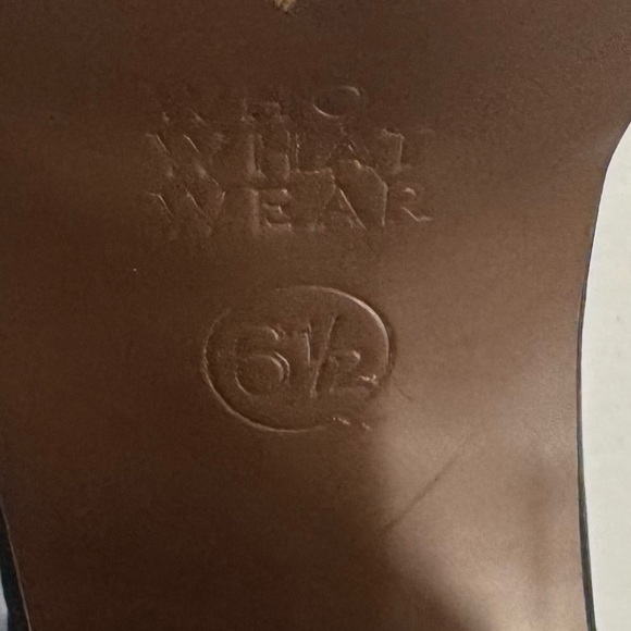 Who What Wear Black Strappy Heels Size 6 1/2 - Picture 7 of 10